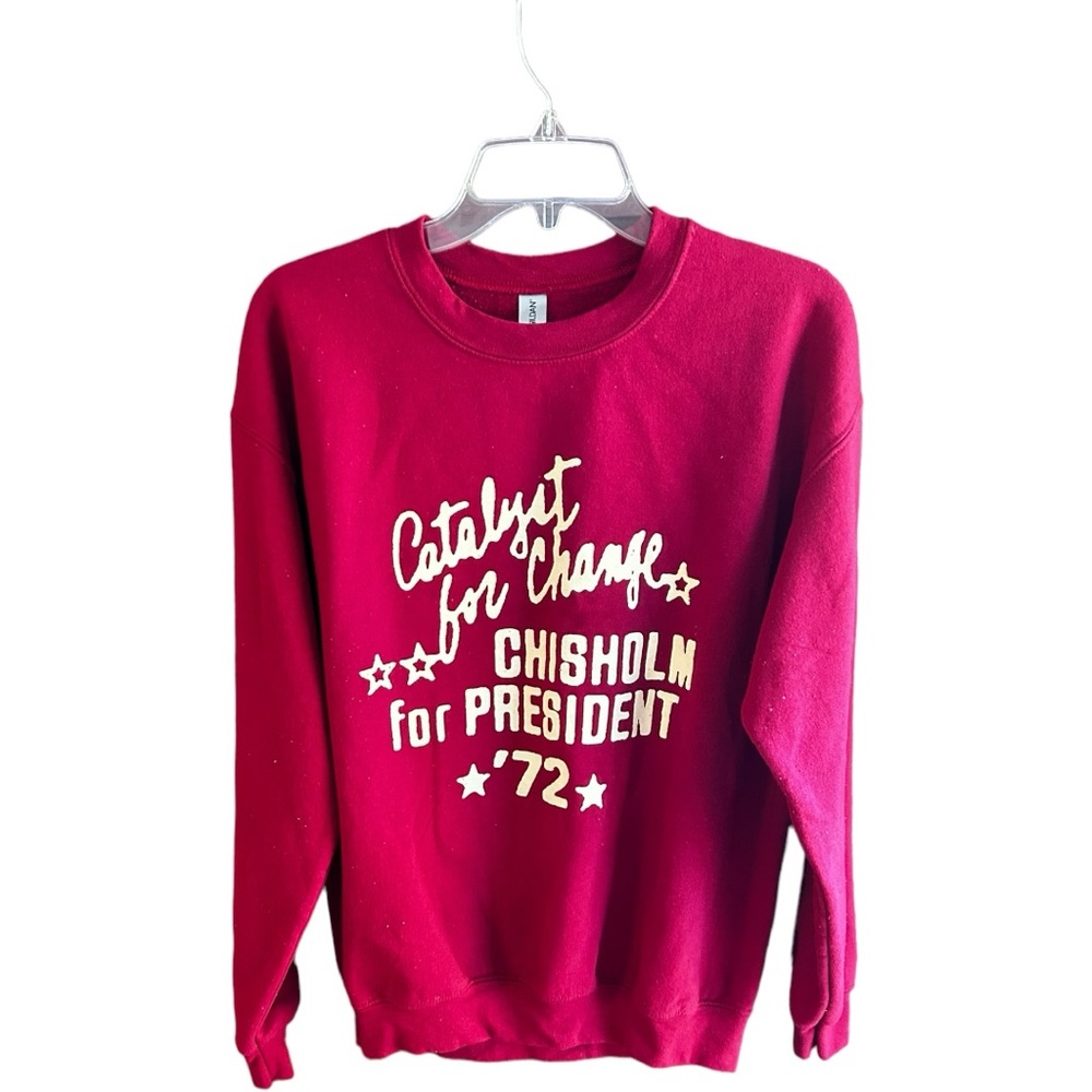 Gildan heavy blend burgundy rare graphic sweatshirt Sz M
